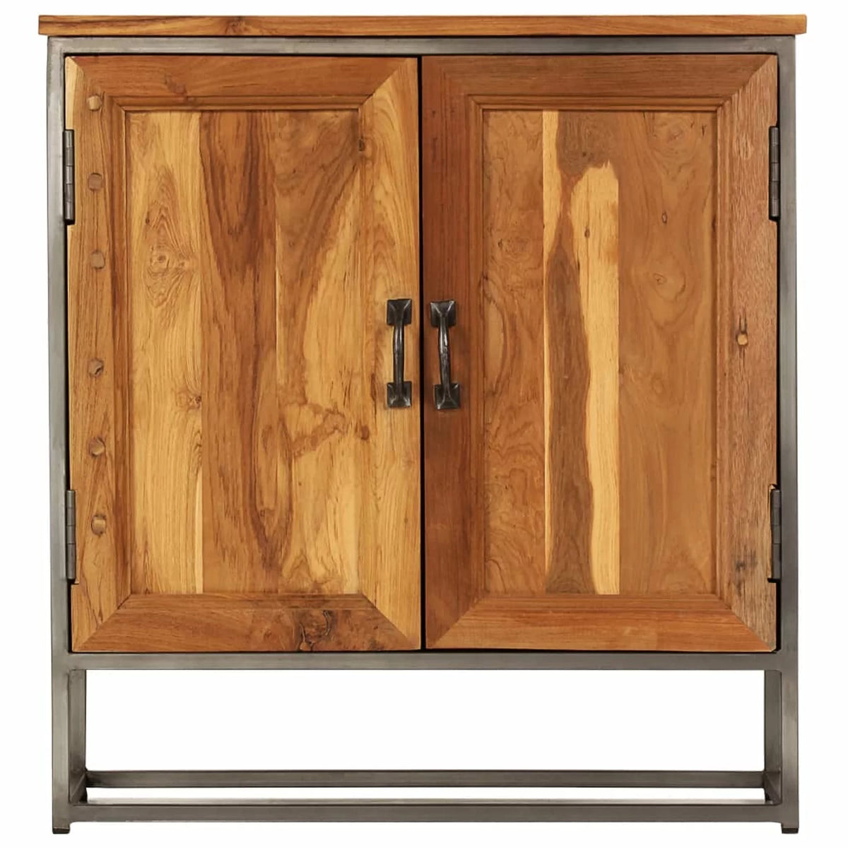 Recycled Teak and Steel Sideboard Z33244