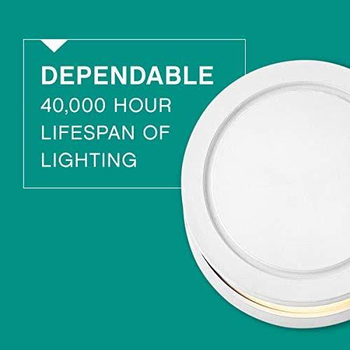 Satin White Round Deck Light G188109