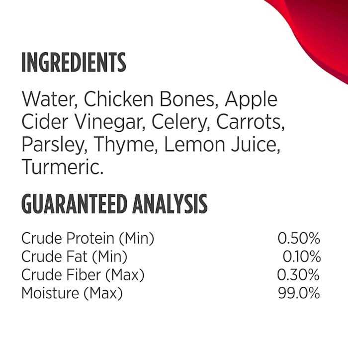 Bone Broth Wet Dog & Cat Food Topper U595078