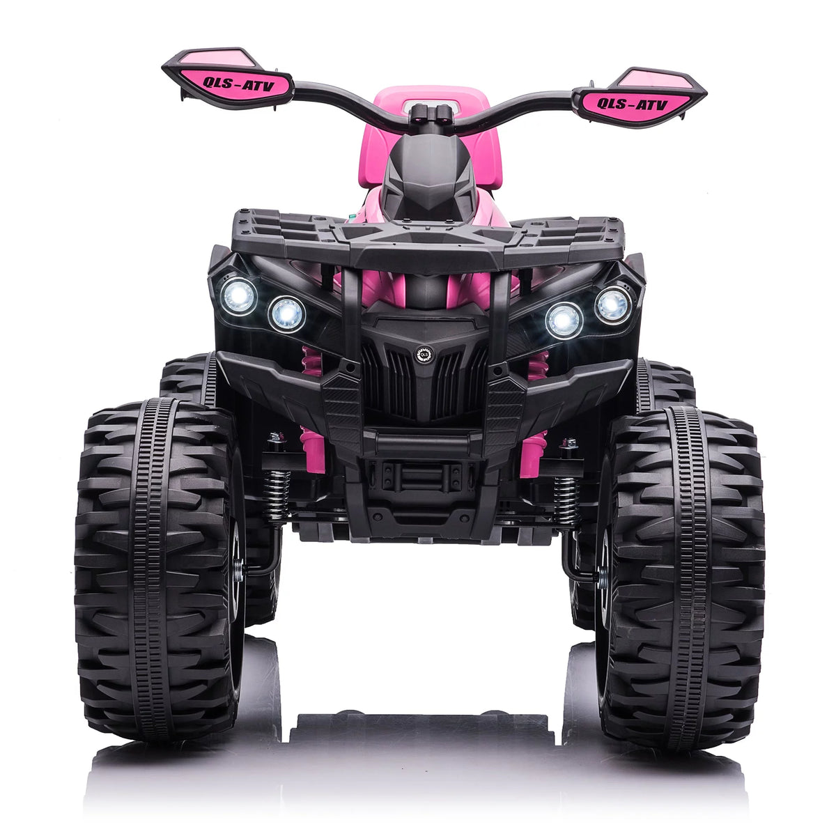 Black 24 Volt 2 Seater 4-Wheeler Quad R5357