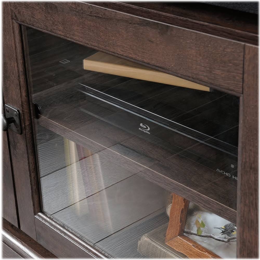 Coffee Oak TV Stand U911