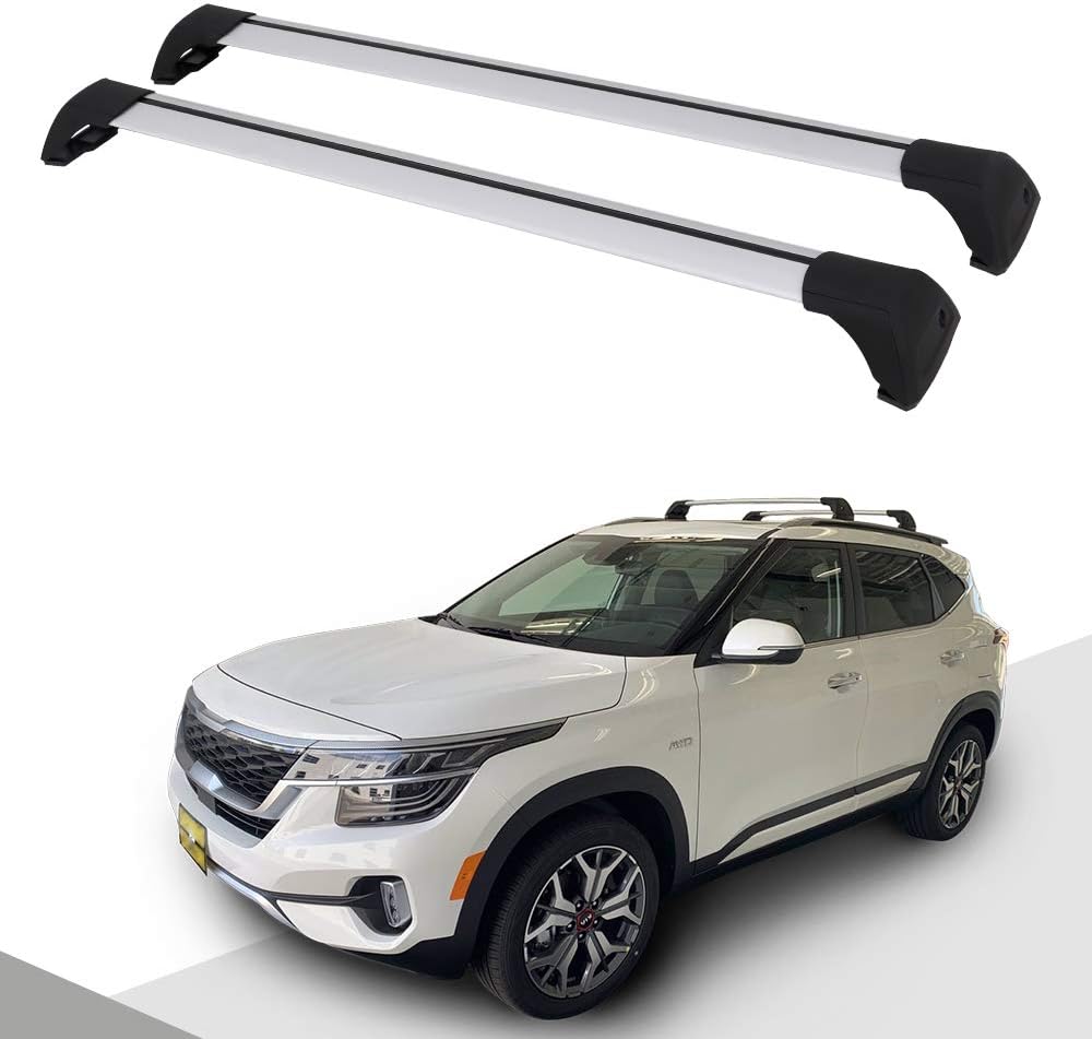 Lockable Roof Rack Cross Bars for Kia Seltos 2021 2022 Y4800