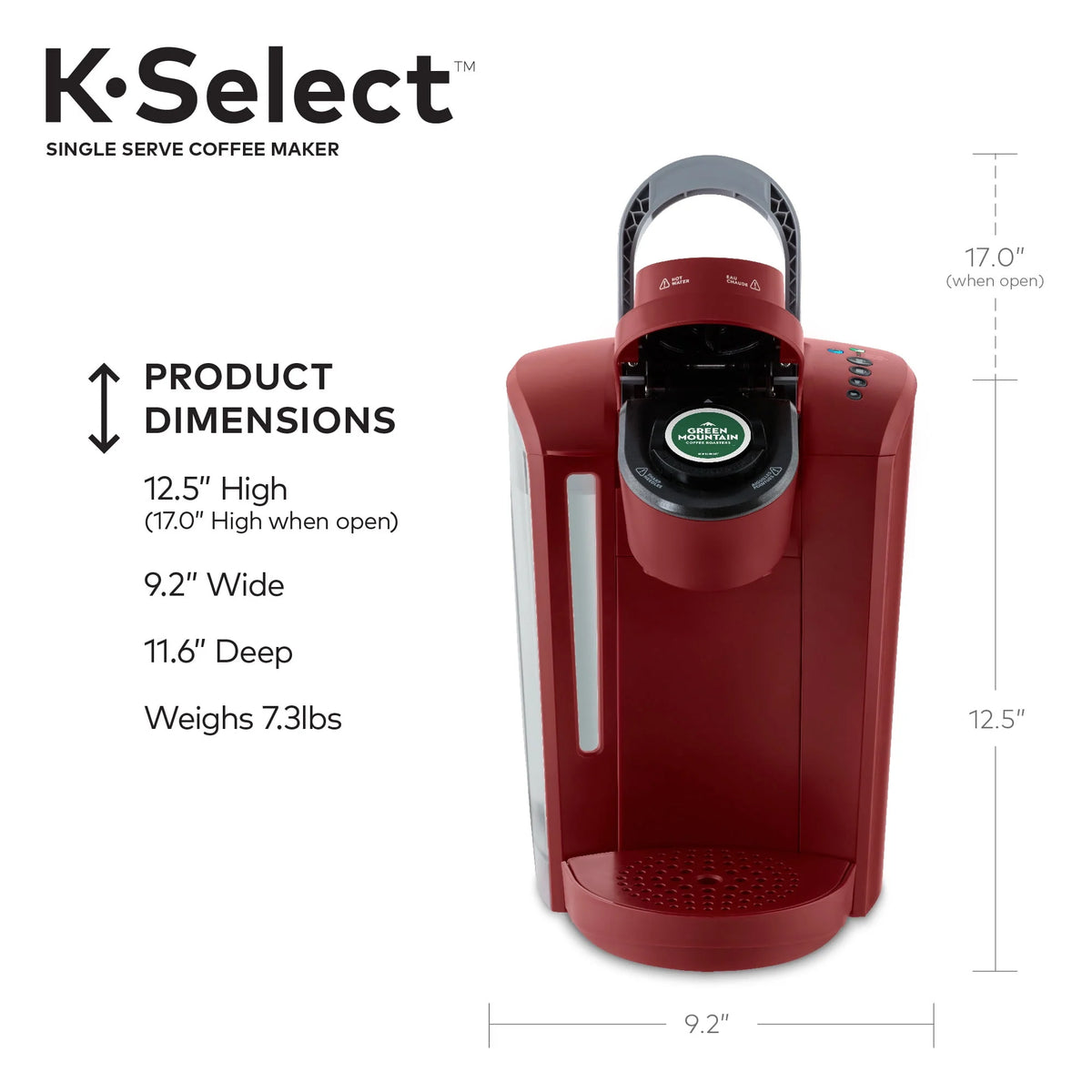 Single-Serve K-Cup Pod Coffee Maker K803792
