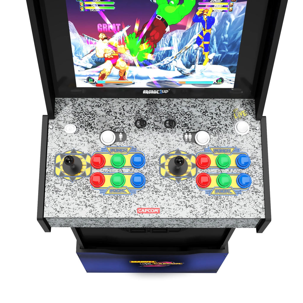 Arcade with Lit Marquee and Riser N34342