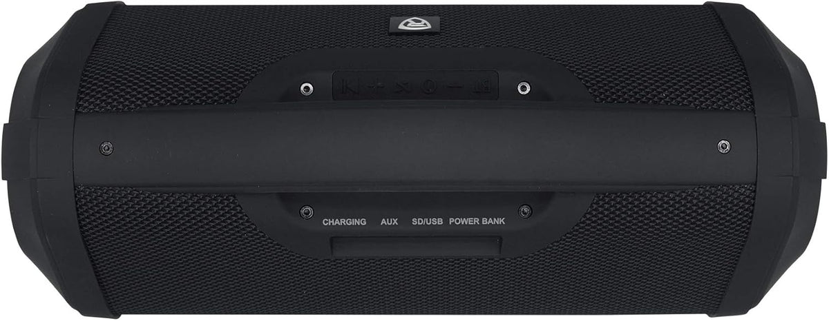 Portable Bluetooth Speaker Boombox with 24 Hour Battery Life, Pack of 2 Z931189