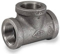 Black Malleable Iron 6 in. Tee Pipe Fittings I5327