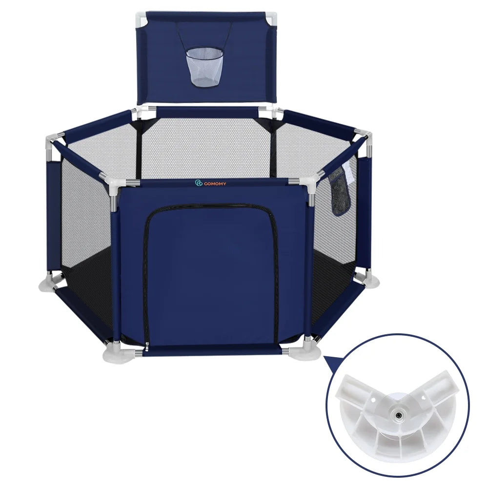 Blue Baby Playpen J759627