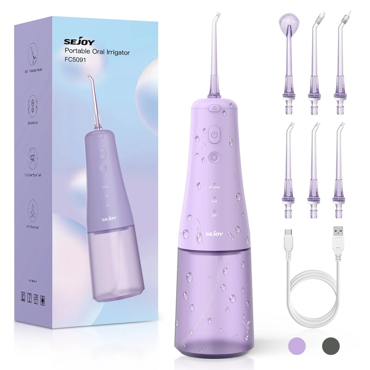 Cordless Oral Irrigator with 300mL Tank M78690