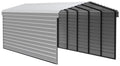 Galvanized Steel Carport Kit, 12' x 29' x 9' A24475