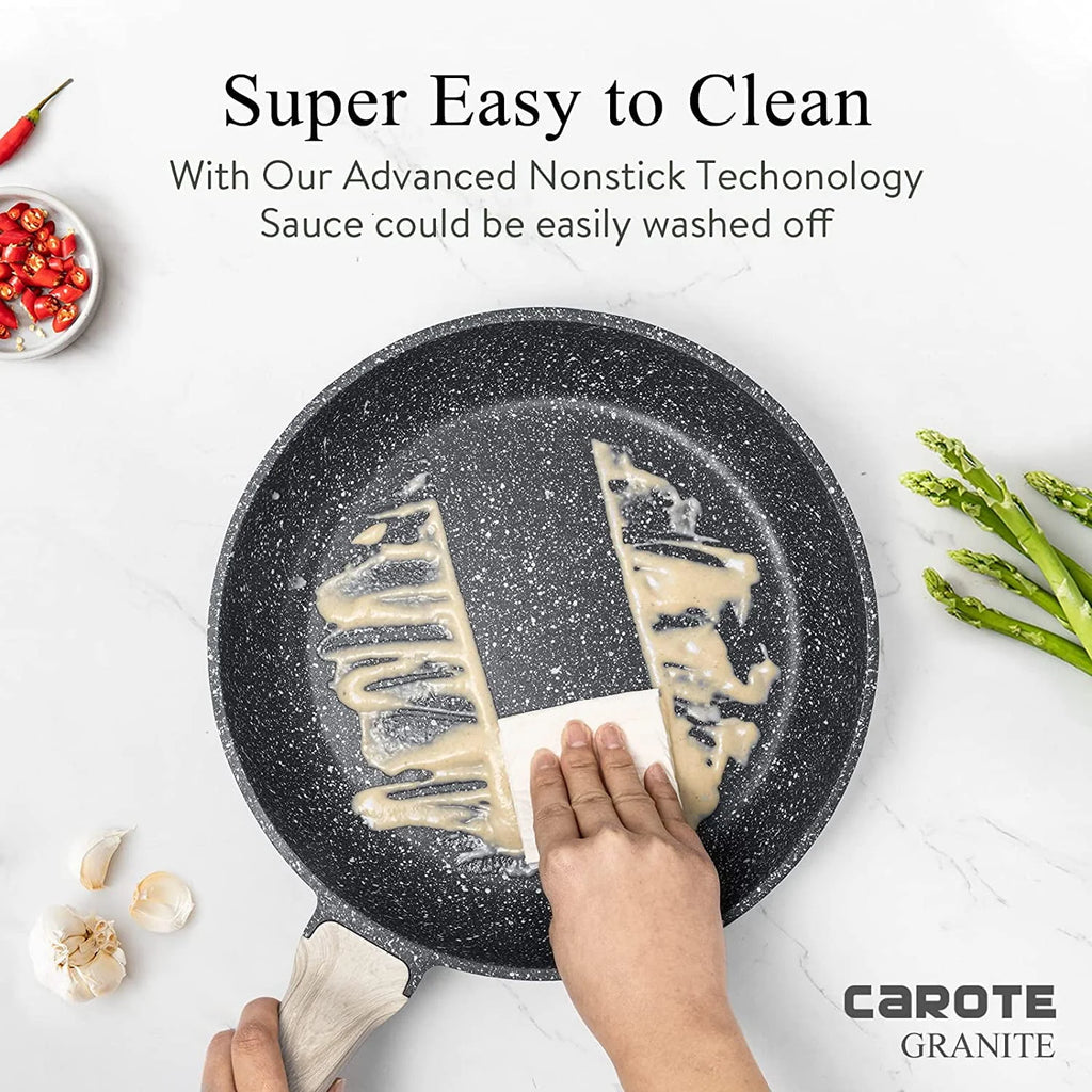 10 Pcs Nonstick Granite Stone Cookware Set R549115