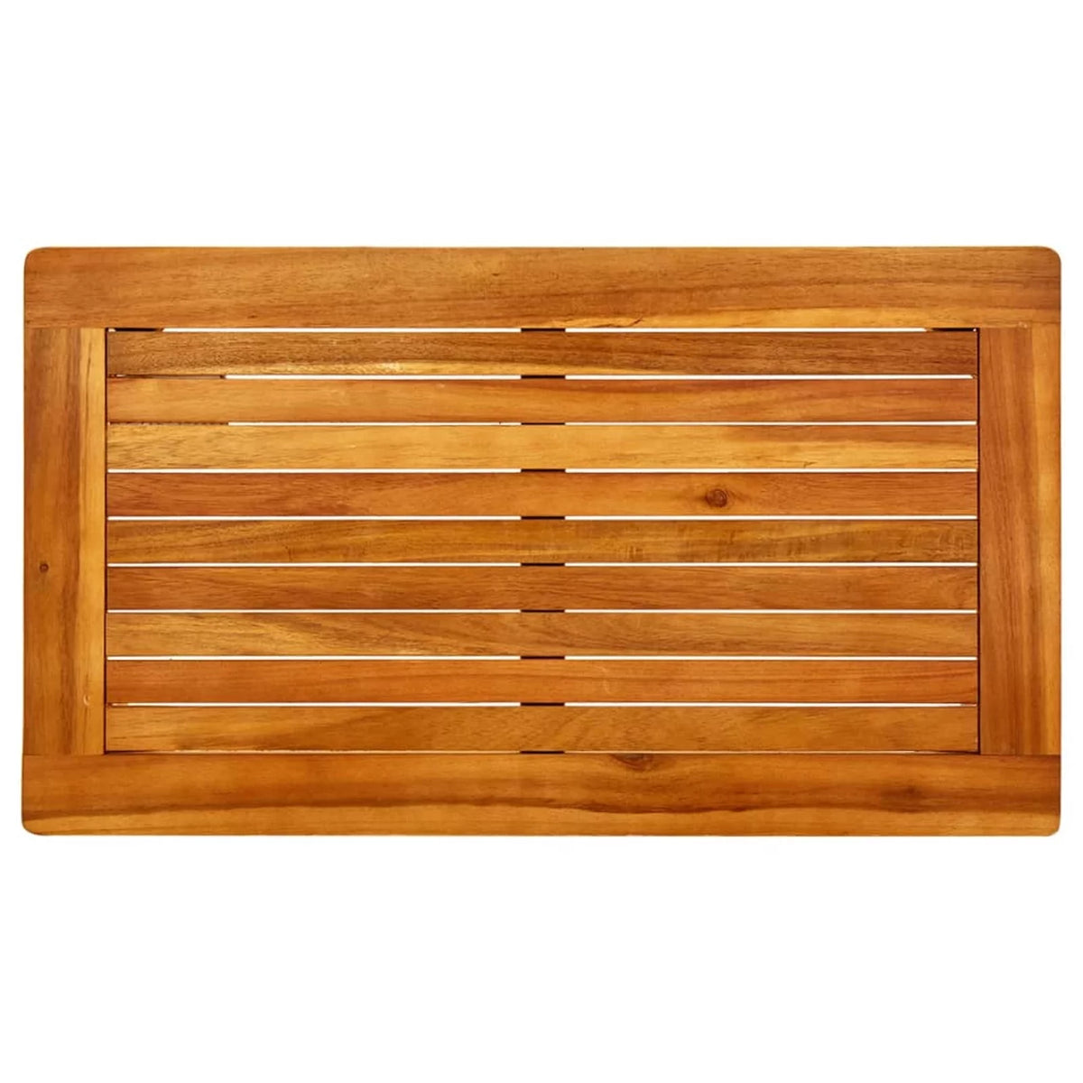 Acacia Wood Slatted Coffee Table K137739