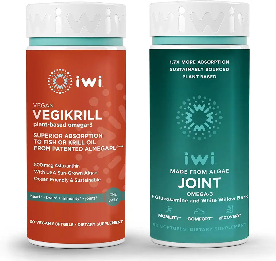 Vegan Plant-Based Algae Omega-3 Bundle I2930