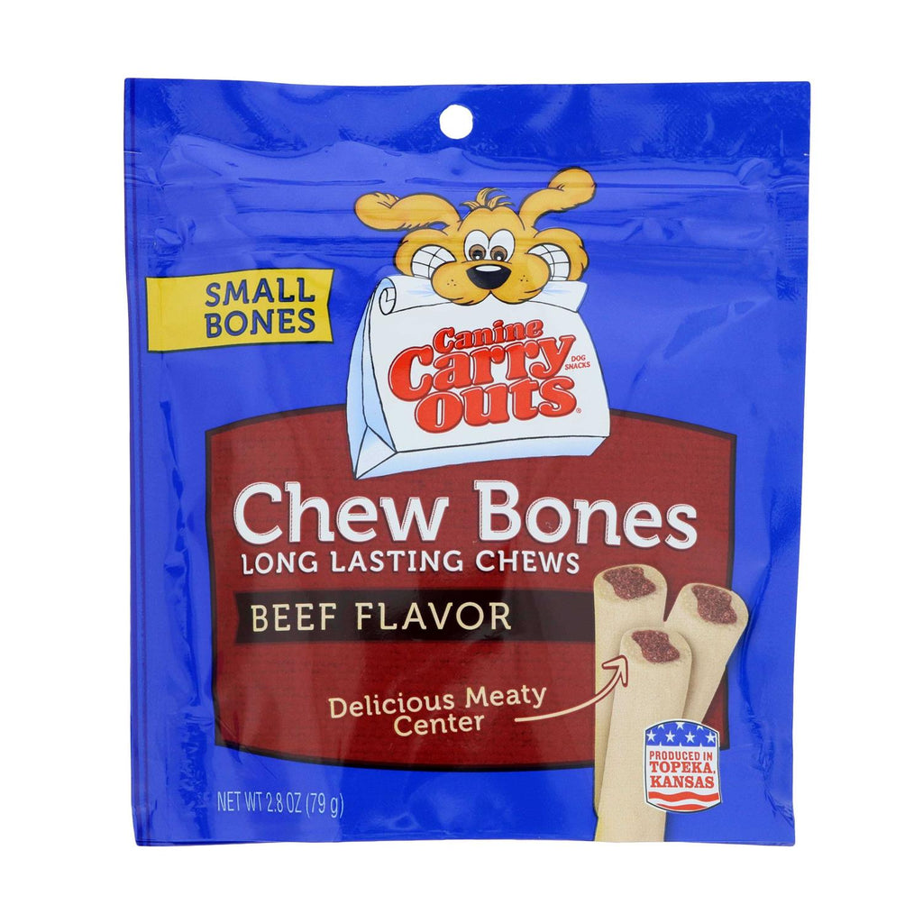 Beef Flavor Dog Chew Bones J14948
