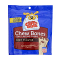 Beef Flavor Dog Chew Bones J14948
