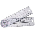 6 in. Clear Plastic Rulongmeter S257