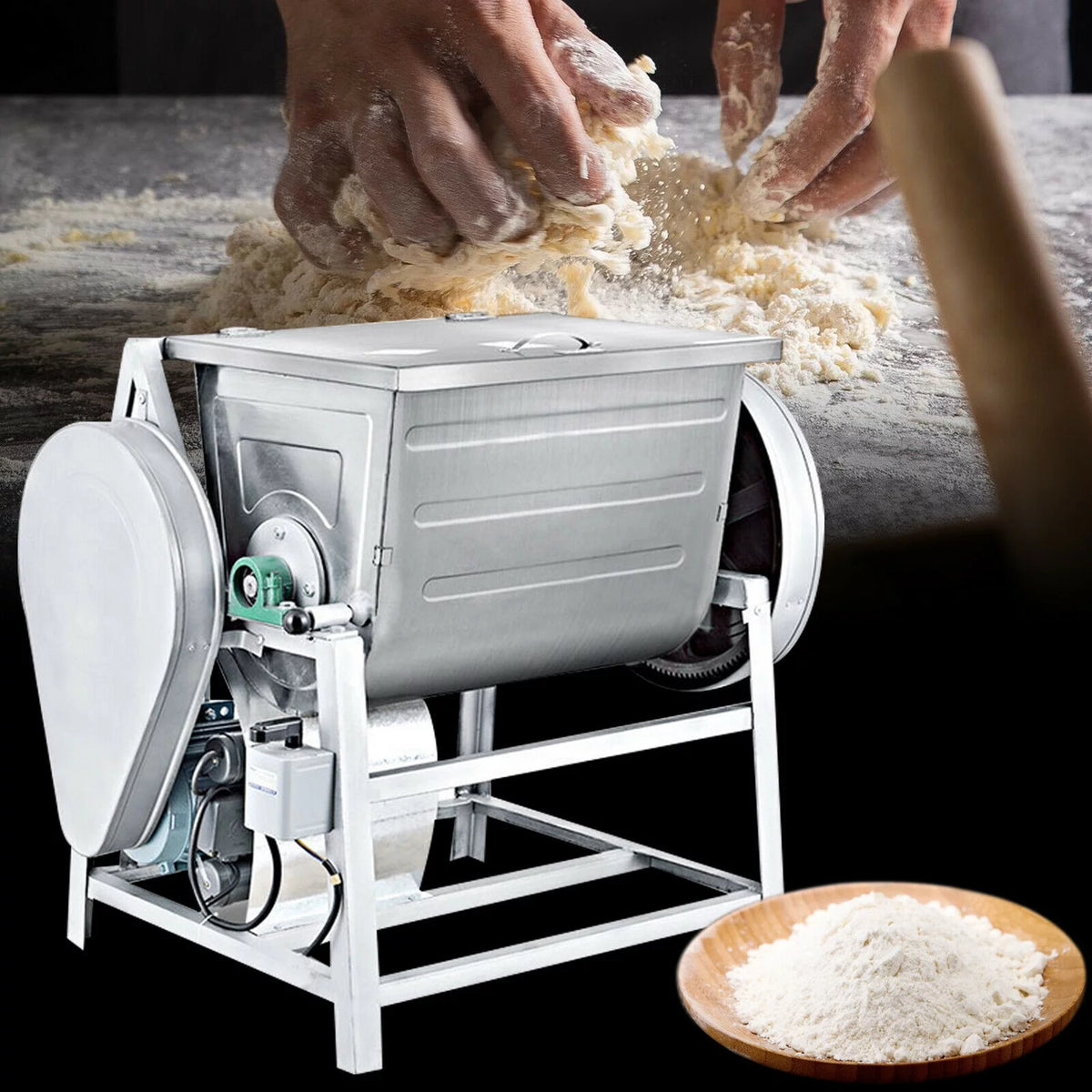 30QT 110V Electric Dough Mixer J3519